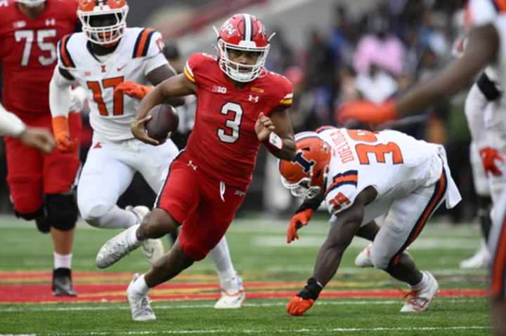 Caleb Griffin's 43-yard field goal on the final play lifts Illinois over Maryland 27-24