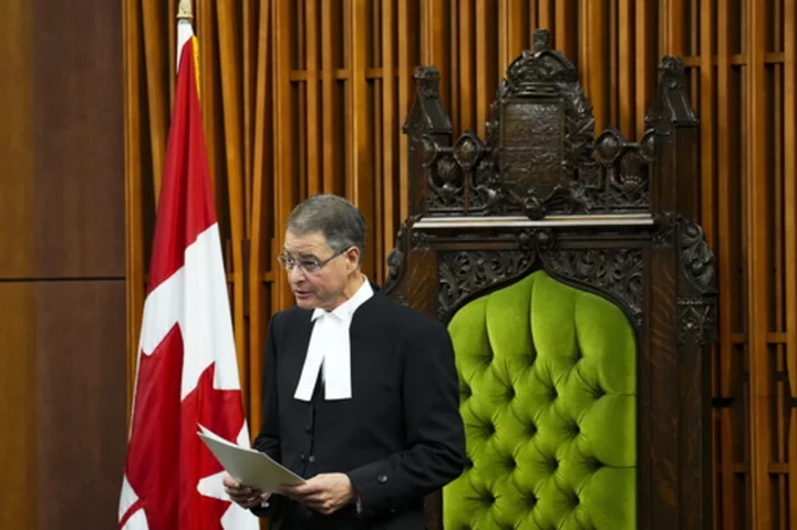 Canada's House speaker resigns over inviting a man who fought for a Nazi unit to Parliament