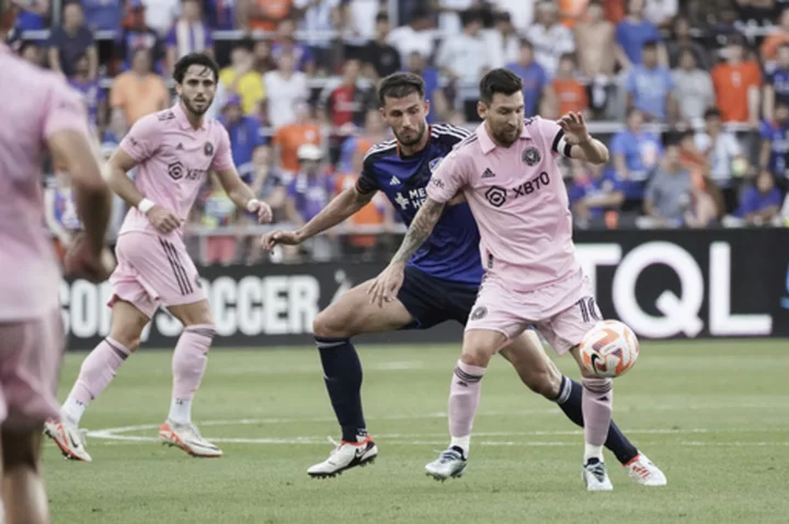 Messi converts PK, assists on 2 goals, leading Miami past MLS-best Cincinnati in US Open Cup semi