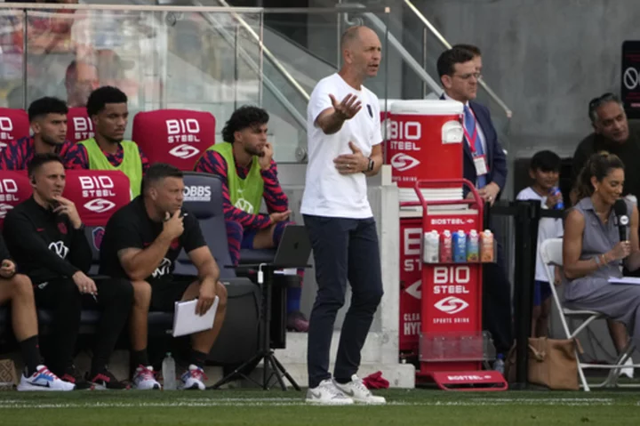 US wins Berhalter's return match as coach, beats Uzbekistan 3-0 on goals by Weah, Pepi and Pulisic