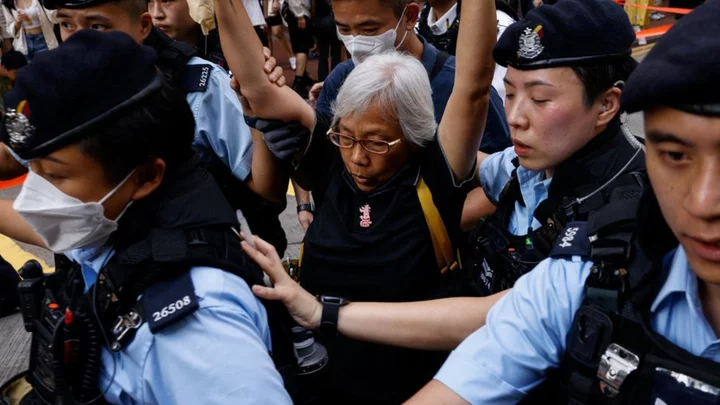 Tiananmen Square: Hong Kong police make arrests on anniversary of massacre