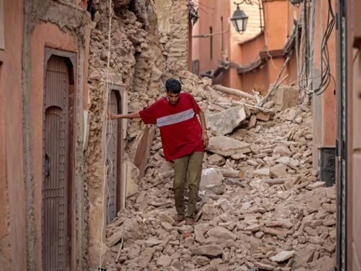 Nervous Moroccans spend a second night in streets after powerful earthquake kills more than 2,000