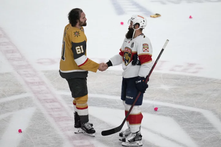 Panthers find positives in 5-game Stanley Cup loss to Vegas