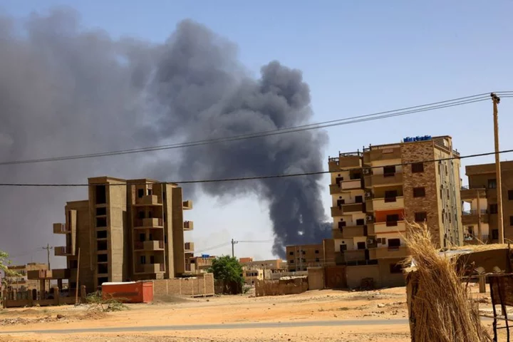 Air strikes hit Khartoum's outskirts as Sudan's war enters sixth week