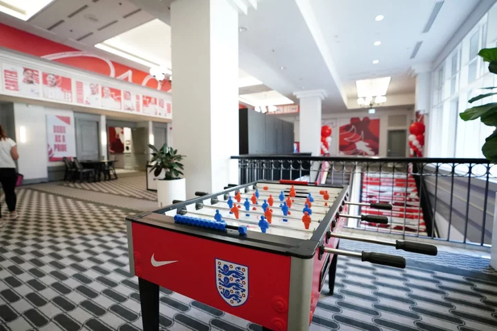 From colouring zones to custom coffees – Inside England’s World Cup base