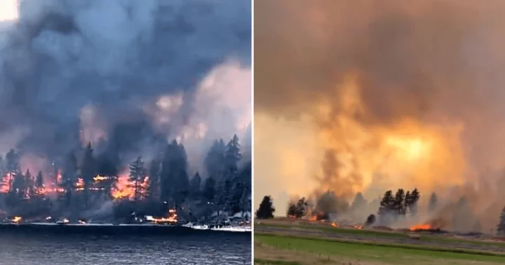 Where are the fires in Washington? Disastrous blaze spreads across 9,500 acres of land, leaves one dead and 185 buildings destroyed