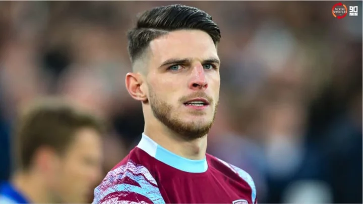 West Ham reject first Arsenal offer for Declan Rice