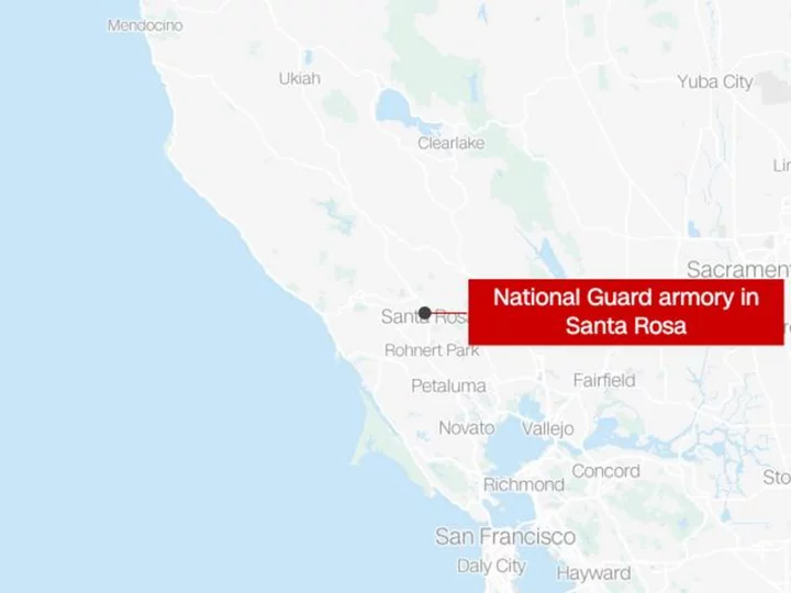 Authorities are on the hunt for a Humvee stolen from a National Guard armory in Northern California