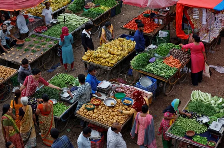 India inflation likely eased to four-month low in October - Reuters poll