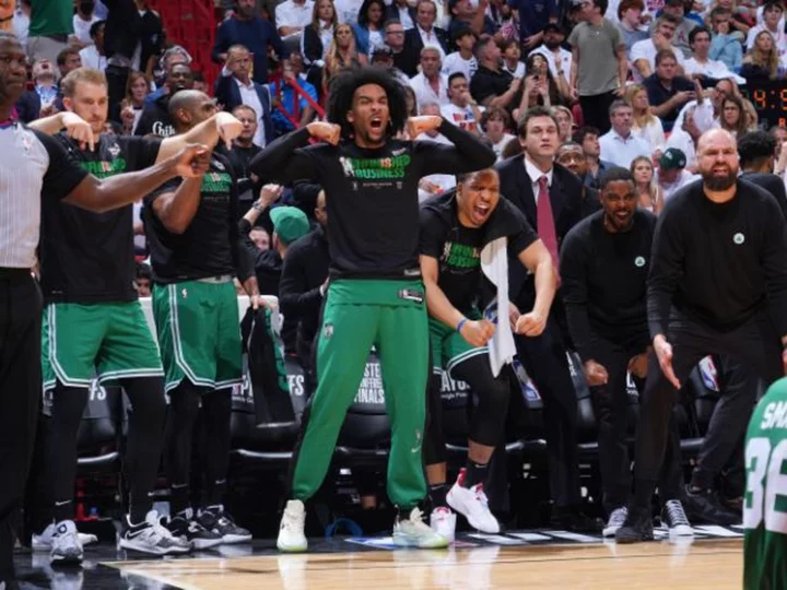 Boston Celtics on verge of NBA history after dramatic buzzer-beating victory against Miami Heat forces Game 7