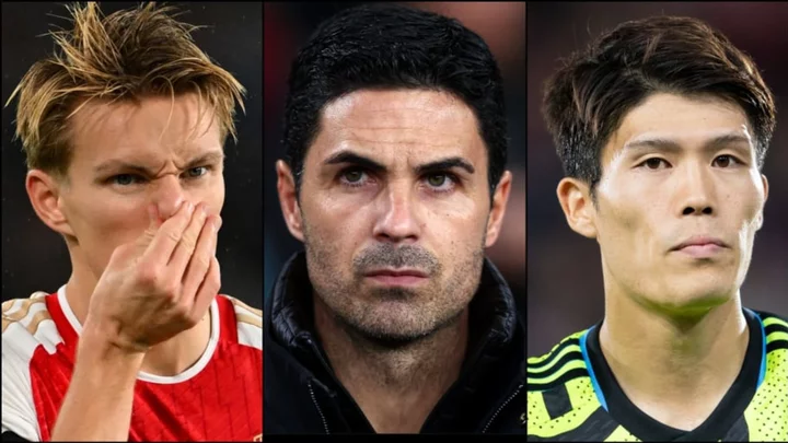 Mikel Arteta provides Martin Odegaard injury update & confirms Takehiro Tomiyasu sale stance