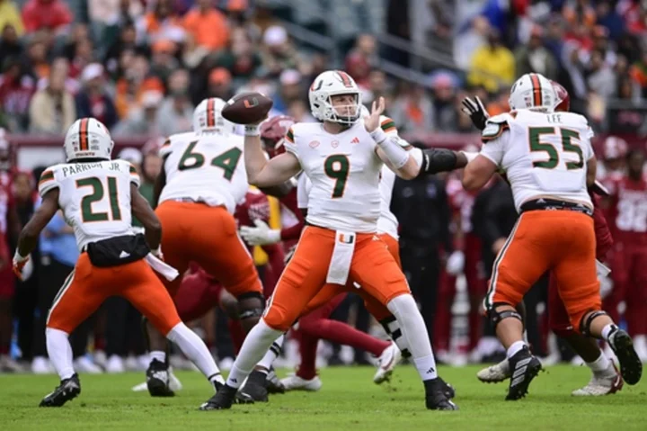 No. 17 Miami's rolling offense facing a Georgia Tech defense coming off coordinator shakeup