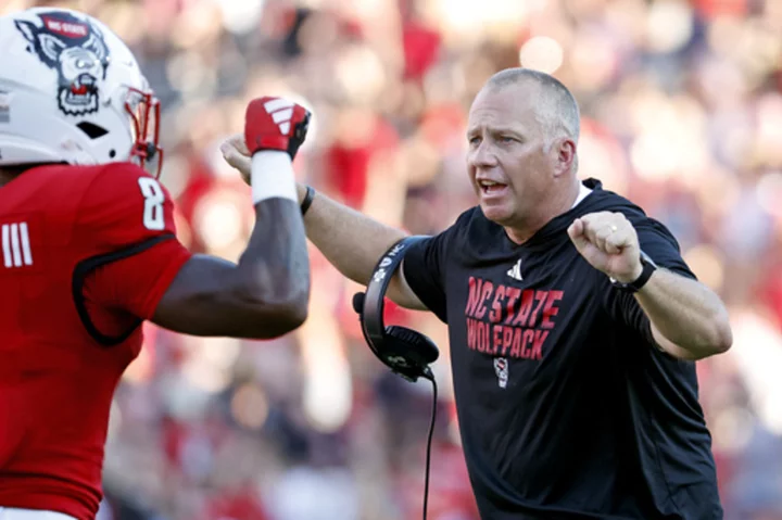 After testy comment, NC State's Dave Doeren says he and ex-NFL star Steve Smith Sr. are all good