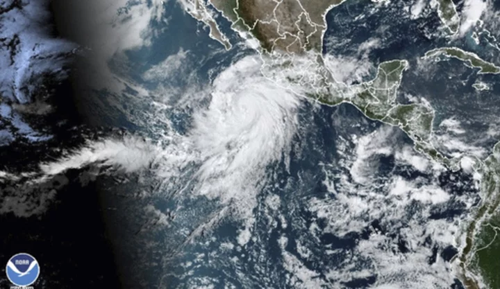 Hurricane Hilary forms off Mexico's Pacific coast and could bring rain to US Southwest