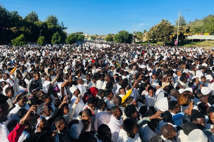 Ethiopia pilgrims return to Aksum for festival in Ark of Covenant city