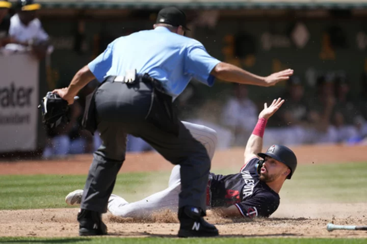 Kirilloff rallies Twins to 5-4 win over A's for a series sweep