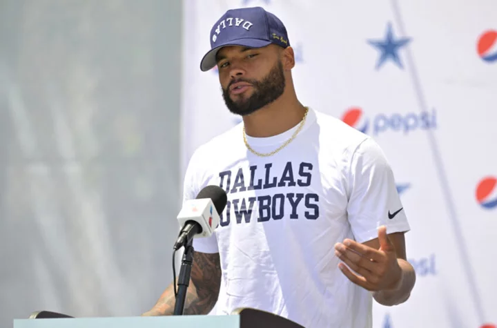 Dak Prescott had a shocking reaction to Cowboys fights in practice